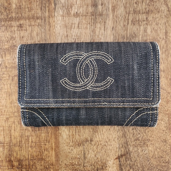 Chanel Denim Flap Wallet - Picture 11 of 15
